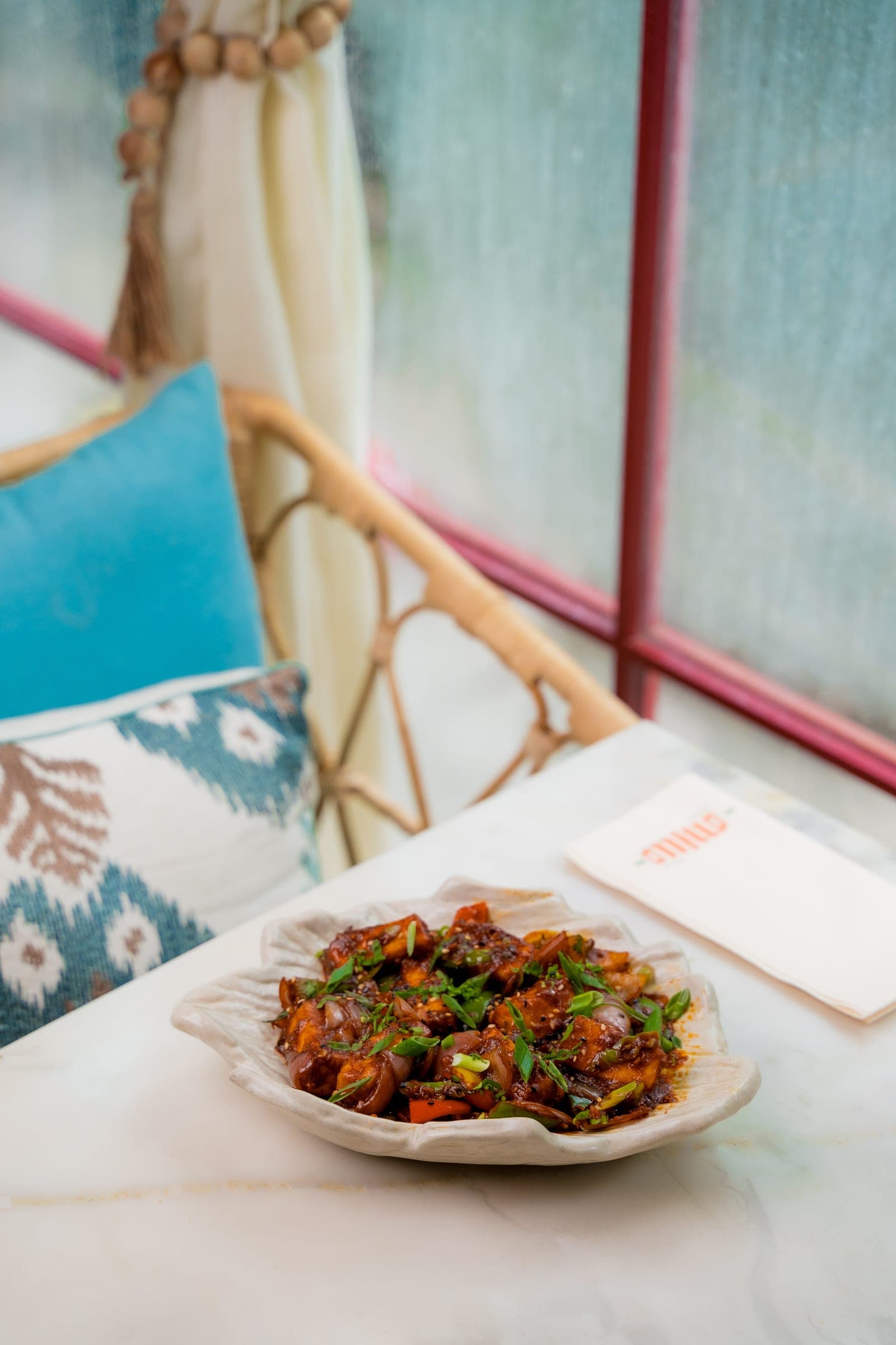 Millo dish, plated detail