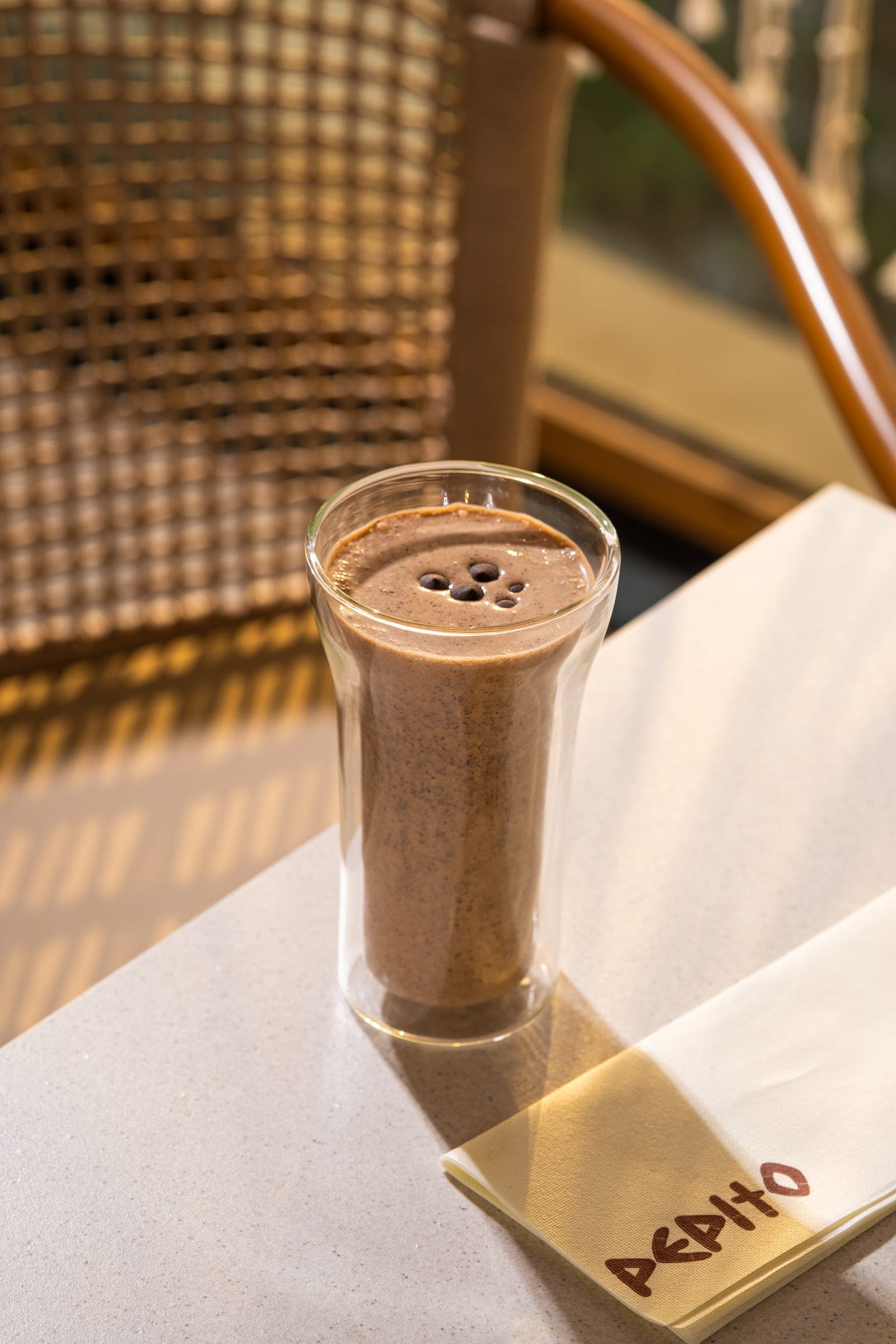 Pepito dark choco chip frappe