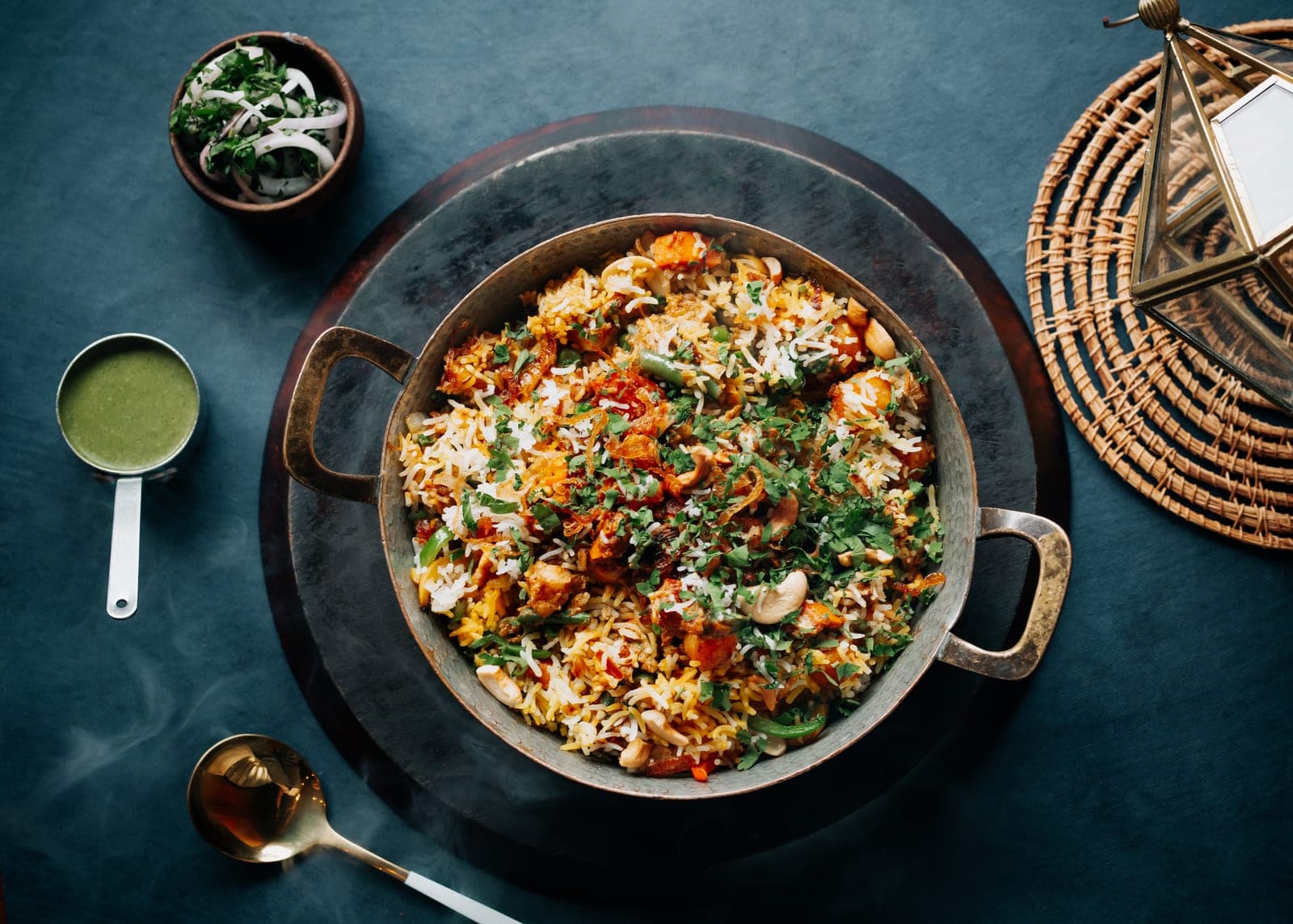 Rangeen dish, styled product shot