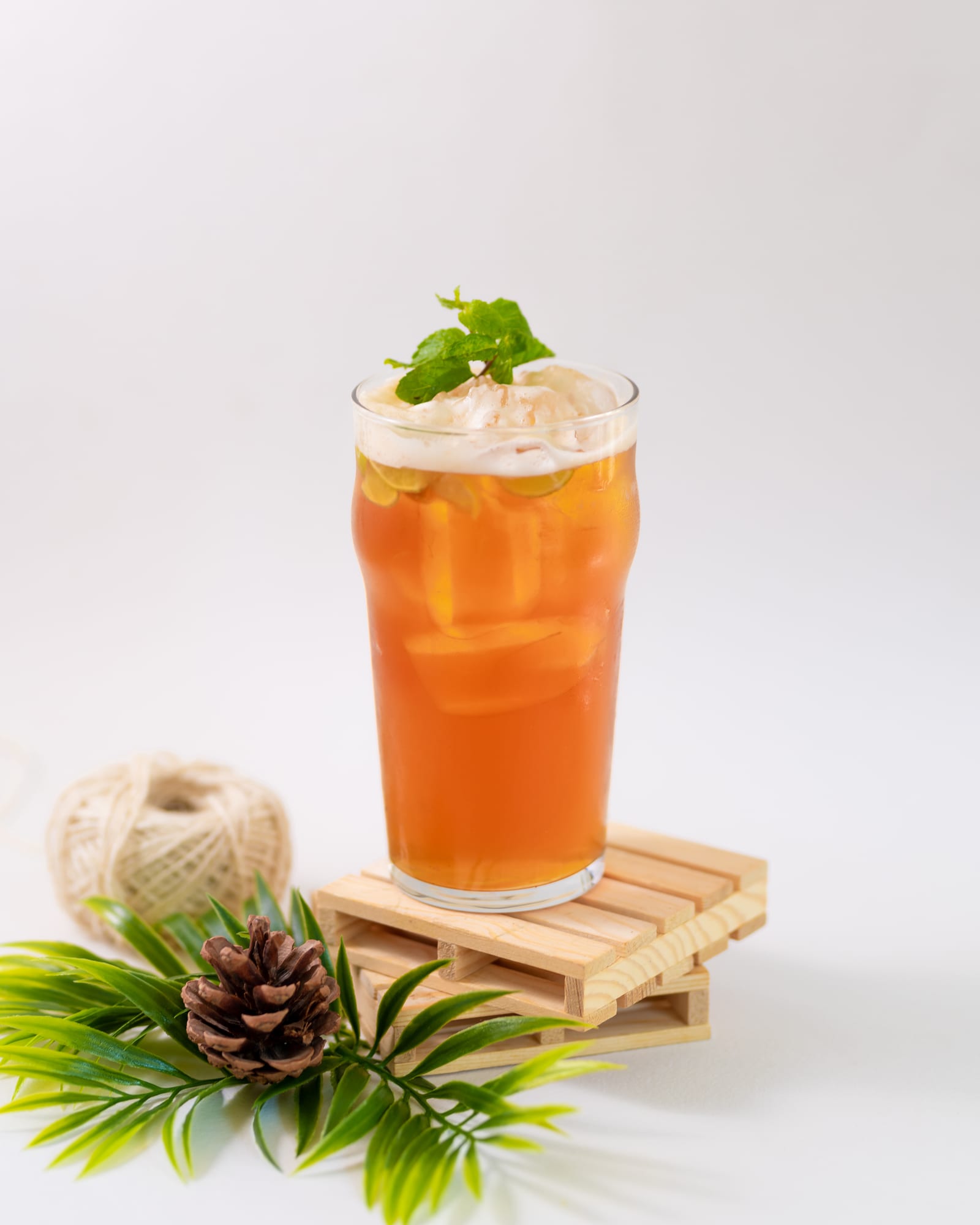 Muse peach iced tea