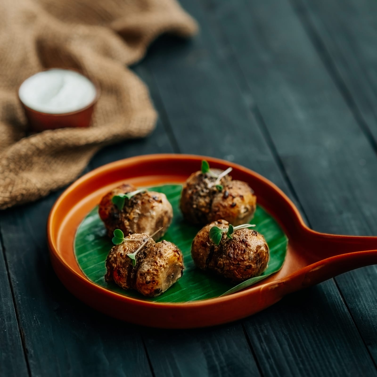 Nosh dish, styled product shot