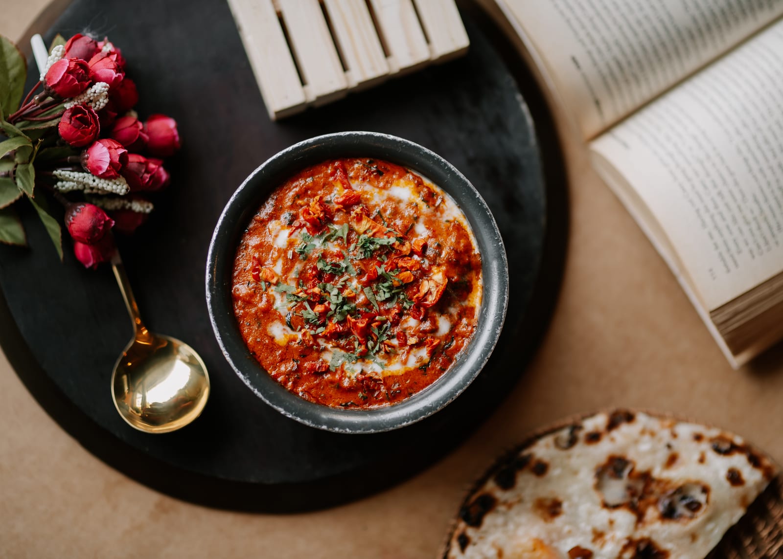 Rangeen dish, styled product shot