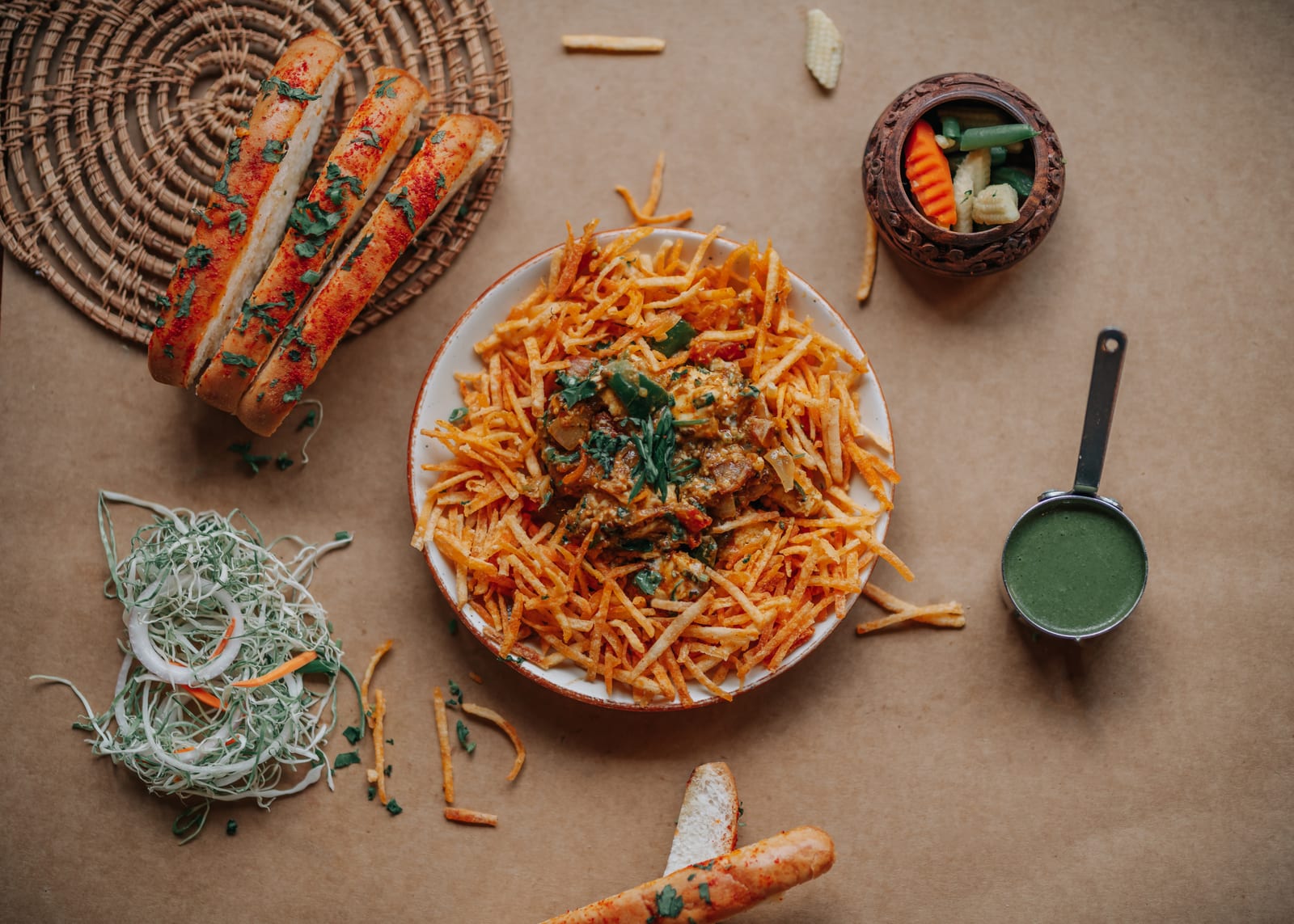 Rangeen dish, styled product shot
